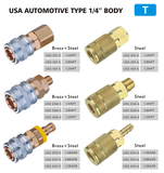 USA AUTOMOTIVE TYPE 1/4” BODY