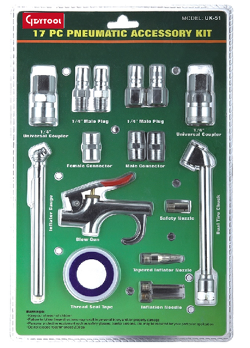 17 Pc Air Accessory Kit (UK-51)
